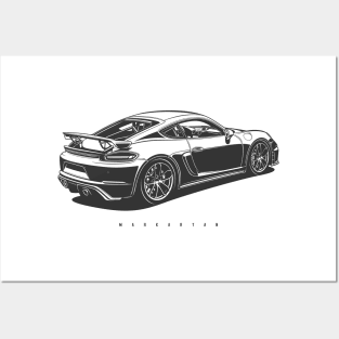 Cayman GT4 Posters and Art